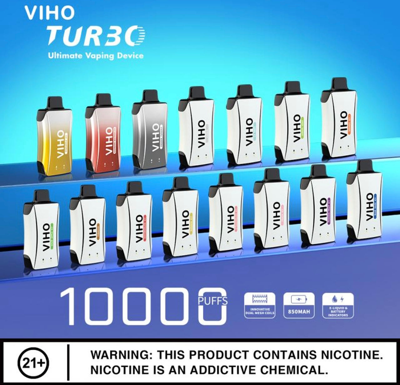 VIHO TURBO 10000 DISPOSABLE